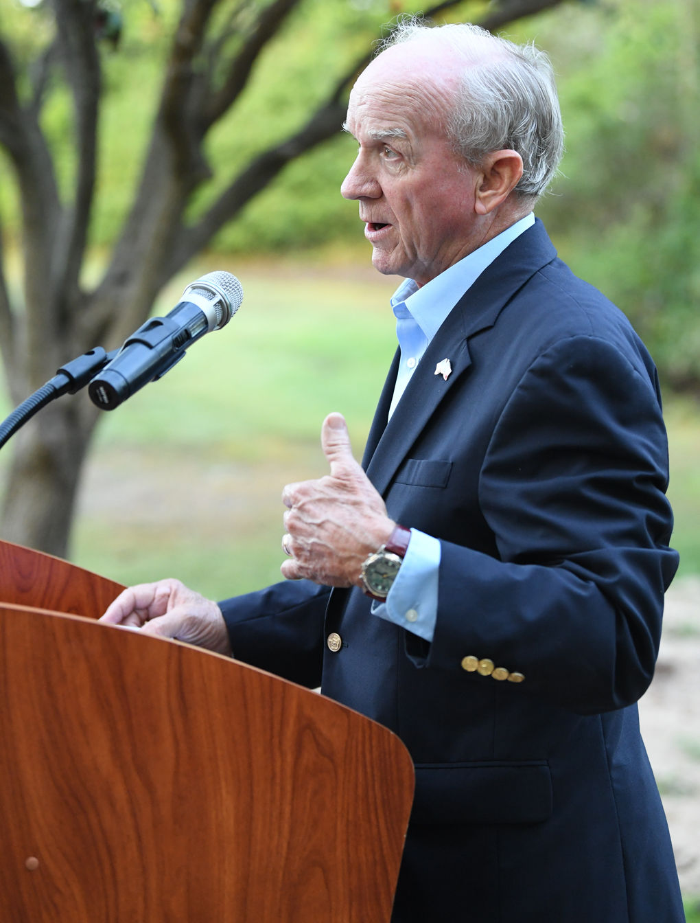 9/11 ceremony at Veterans Park